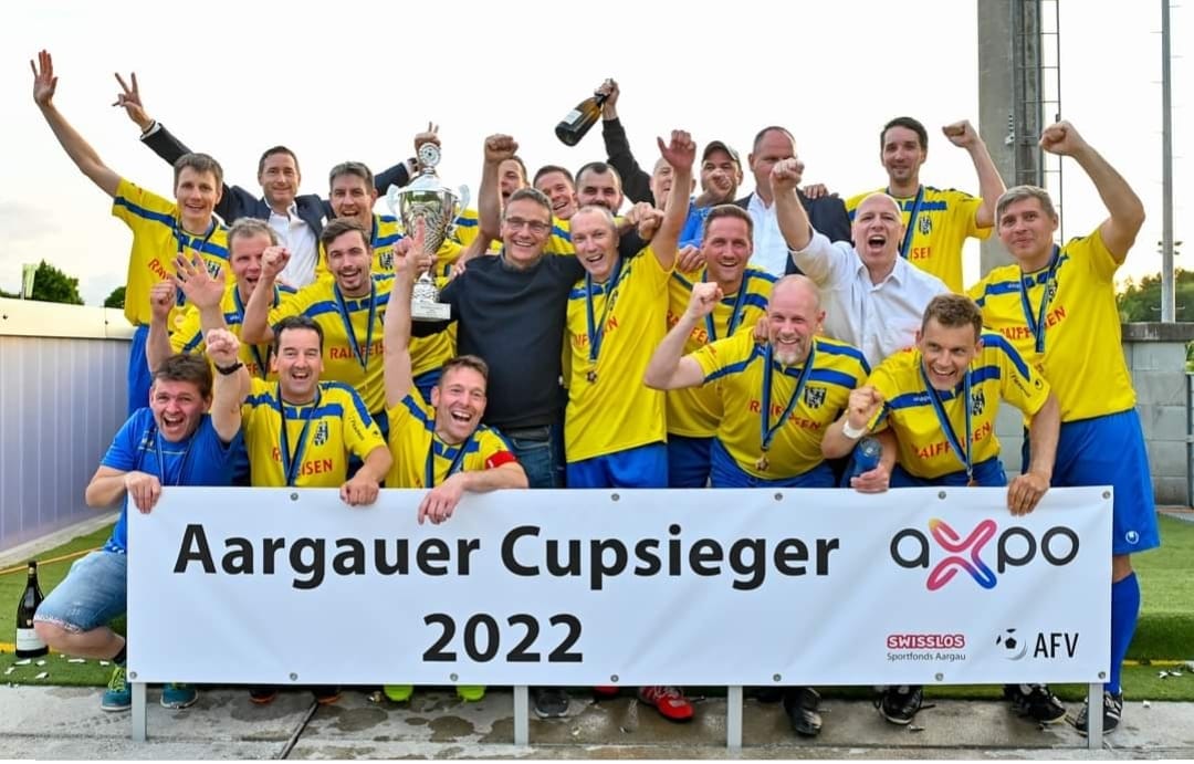 Senioren 40+ gewinnen den Axpo Aargauer Cupfinal 2022