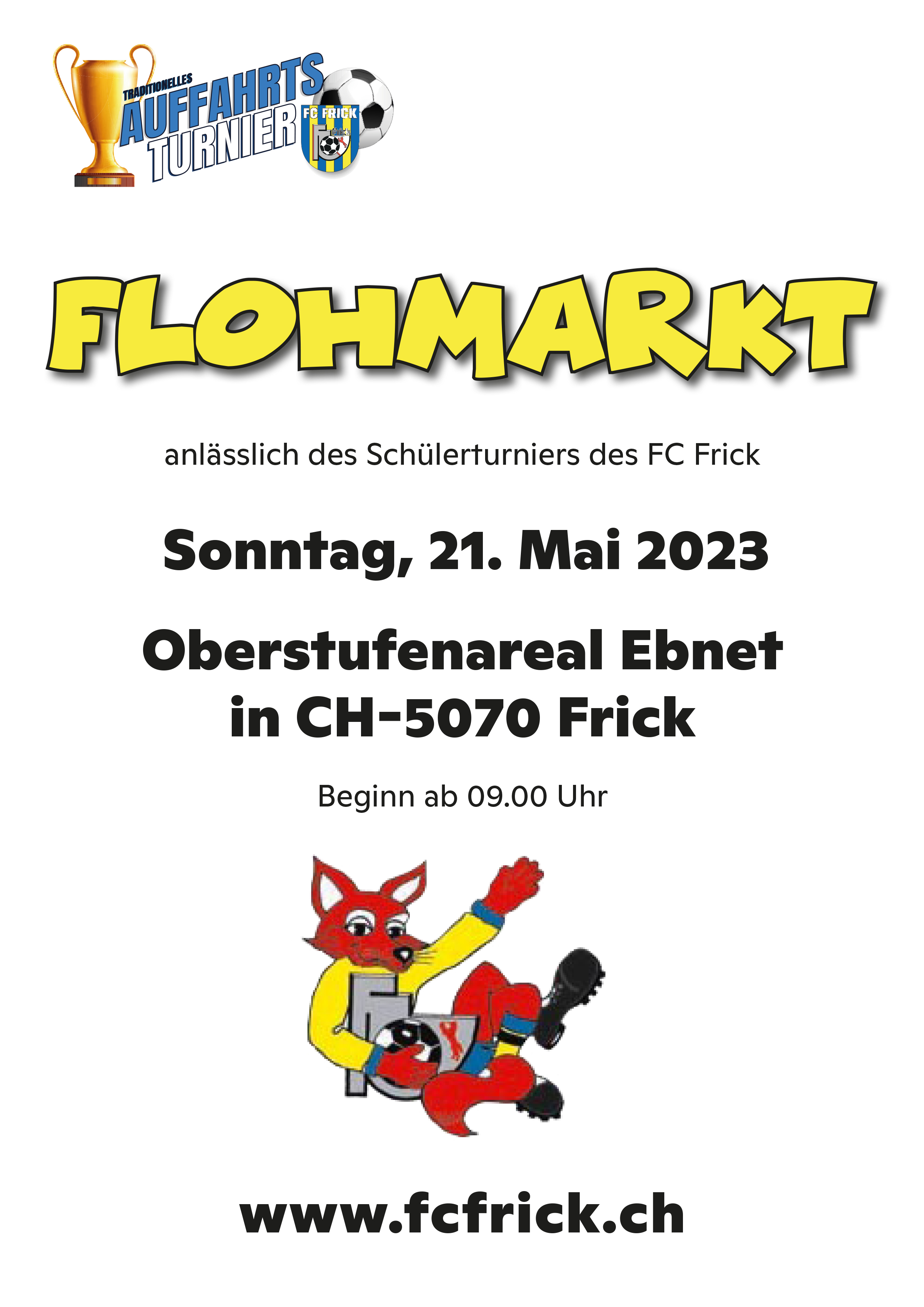Flohmarkt Flyer A5 2020